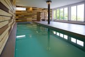 Folienbecken mit tieferliegendem Wasserspiegel (Skimmerbecken)